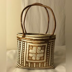 Oaxacan Handwoven Tote Bag Purse